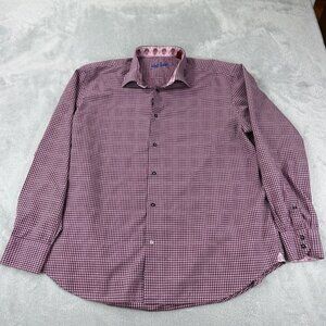 Robert Graham Button Up Long Sleeve Shirt Men’s Size XL